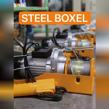 وینچهاي برقي تكفاز با لوگوي اختصاصي استيل بكسل رسيد