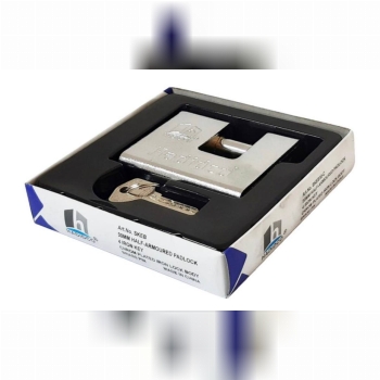 قفل کتابی روکشدار حدید