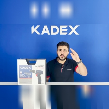 دریل شارژی 12 ولت دو سرعته کادکس به همراه کیف و 2عدد باتری - مدل K1012L
