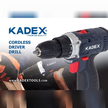 دریل شارژی 12 ولت دو سرعته کادکس به همراه کیف و 2عدد باتری - مدل K1012L