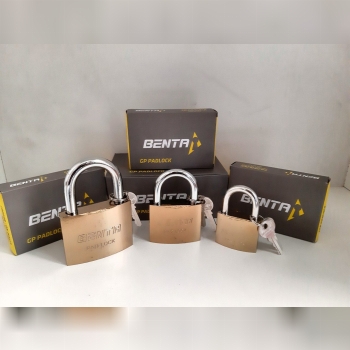  قفل آویز طرح برنجی بنتا