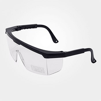  PAN عینک فریم دار شفاف تمام طلقی با دسته قابل تنظیم 