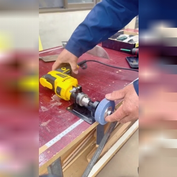 تبدیل دریل به سنگ رومیزی