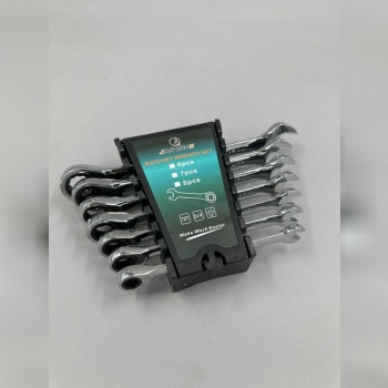 آچار یکسر جغجغه ۷ عددی پلکانی