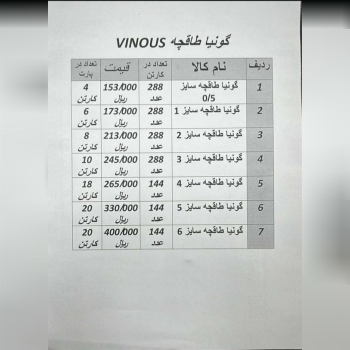 گونیا طاقچه