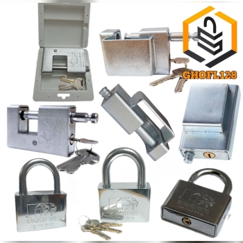 انواع قفل کتابی و آویز روکشدار