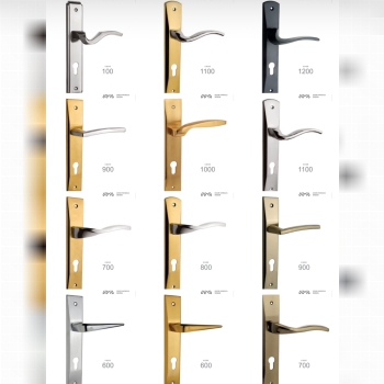 دستگیره دوتیکه و پلاک