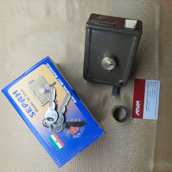 قفل حیاطی کلید ساده سپه