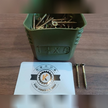 پیچ چوب طلایی چهارسو و دوسو ،سبک و سنگین