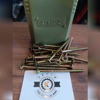 پیچ چوب طلایی چهارسو و دوسو ،سبک و سنگین