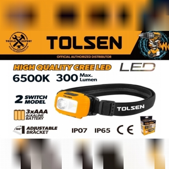 چراغ پیشانی 300 لومن تولسن 
