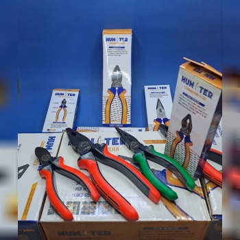 انبردست و دمباریک و سیم چین 