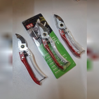 قیچی باغ دسته دو رنگ