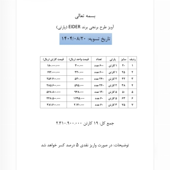برند #Eider