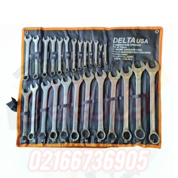  آچار یکسر رینگ ۲۵تایی دلتا DELTA USA