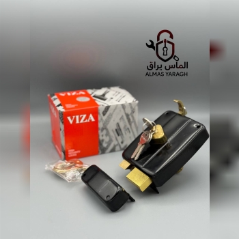  قفل حیاطی VIZA ویزا ITALY مغزی-زبانه-دسته برنج⭐️ 