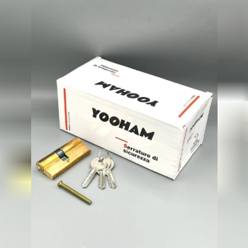 سیلندر ۷ بدنه برنجی کلید آهنی YOOHAM 