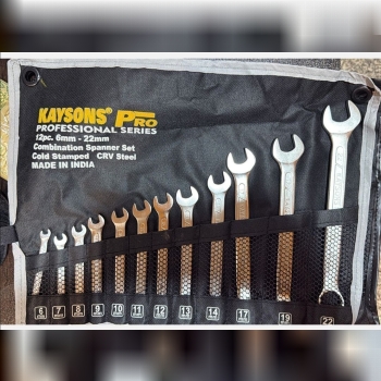  آچار یکسررینگ ١٢ عددی کیفی اعلاء KAYSONS