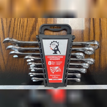 آچار یکسررینگ ٨ عددی پلکانی درجه یک KAVEH 