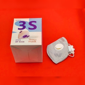 ⭕️ماسک ۶ لایه صنعتی  ضخیم فیلتر سیلیکونی 