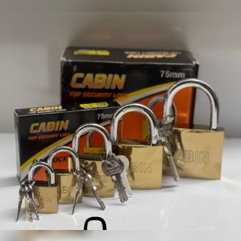 قفل آویز طلایی 