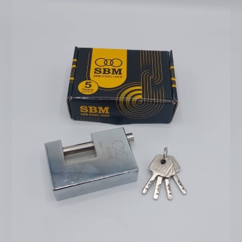  قفل کتابی  100 فولادی SBM 
