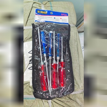 پیچ گوشتی سری 6عددی کیفی طرح نوا