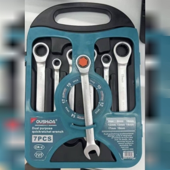  آچار یکسر جغجغه ۷ عددی اوشیدا