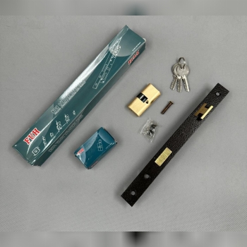 قفل ۲/۵ سوییچی با سیلندر برنجی