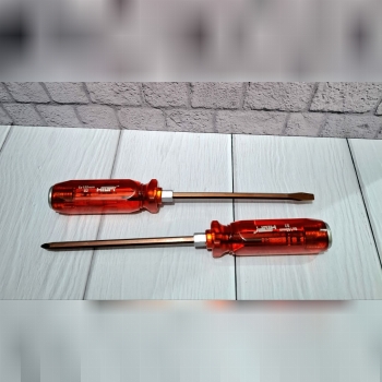 پیچ گوشتی ۱۵۰*۶ ضربه خور ،آچار خور ،آلیاژ S2