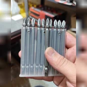 نوک پیچگوشتی یکسر دوسو یکسر چهارسو ۱۰ سانت