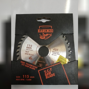  تیغ چوب بر 115 KARENZO