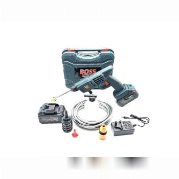 ⭐️ کارواش و سم‌پاش شارژی دو باتری باس