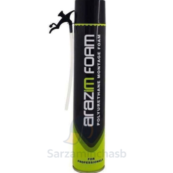اسپری فوم آرازیم ۶۰۰ میل و ۳۰۰ میل  با یکسال تاریخ شارژ شد  