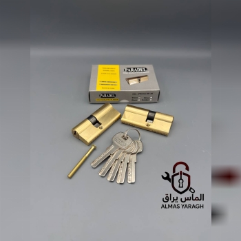 ⭐️سیلندر ۷سانت بدنه برنج-کلید آهن پارادل⭐️