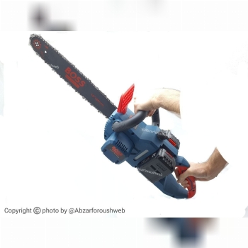 ⭐️ اره زنجیری شارژی ۴۰ سانت صنعتی باس