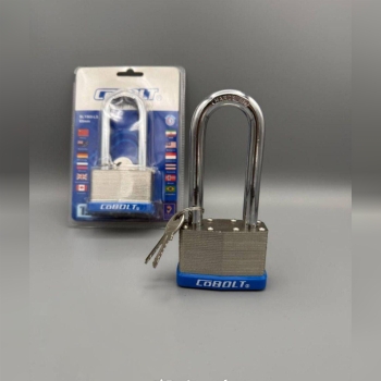  قفل آویز تمام فولادی پایه بلند کوبالت