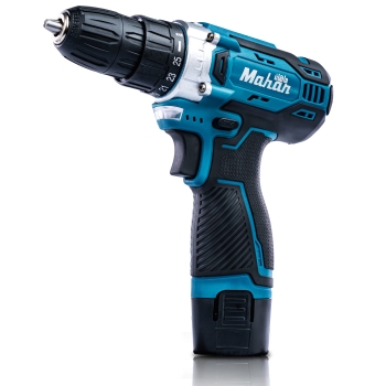 دریل شارژی ماهان 12 ولت + دو باتری