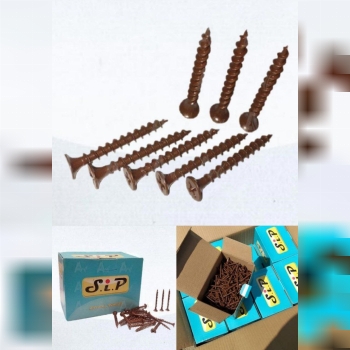 پیچ ترمو وود قهوه ای و کرم