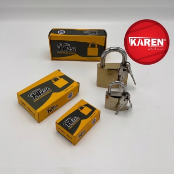 قفل آویز ۵۰ طلایی HT252