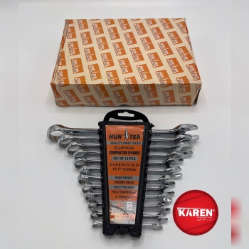 آچار یکسر رینگی ۱۲ عددی پلکانی هانتر