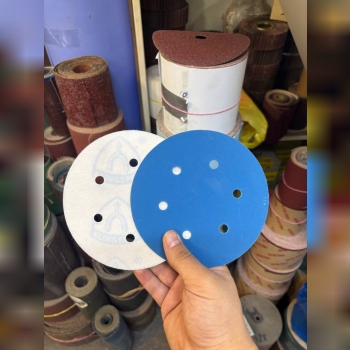 سنباده کرکی ۱۵ سانت سوراخ دار 