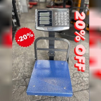 فروش ویژه باسکول ۷۰کیلویی گاردار تاشو 