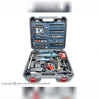 ⭐ مجموعه فرز انگشتی دو موتوره (قلم حکاکی) باس