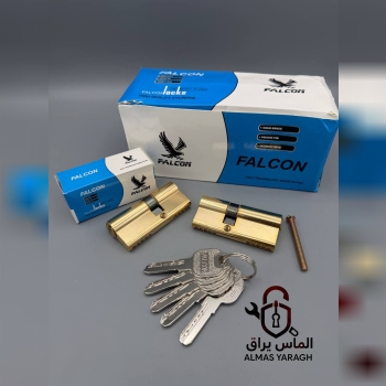 سیلندر ۷سانت بدنه برنج کلید آهن فالکون