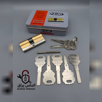 ⭐️سیلندر ۷سانت جعبه فلز برنجی پارادل⭐️ 