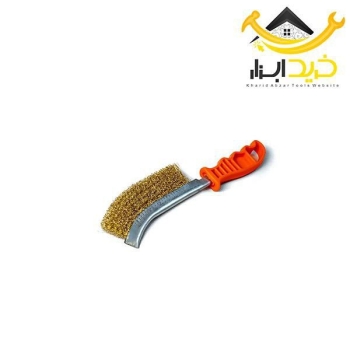 فرچه سیمی صنعتی طلایی الیکس