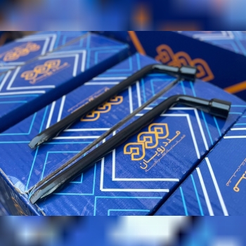  آچار چرخ تکسر مشکی پراید