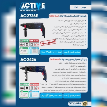 بتن کن های اکتیو در مدل های مختلف موجود شد و آماده