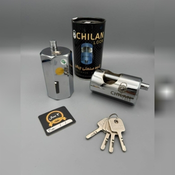  قفل استوانه ای فولادی چیلان در دو مدل استوانه گرد